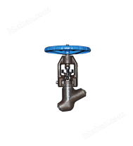 電站鍛鋼Y型手動截止閥