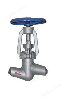 電站鍛鋼直通式手動截止閥